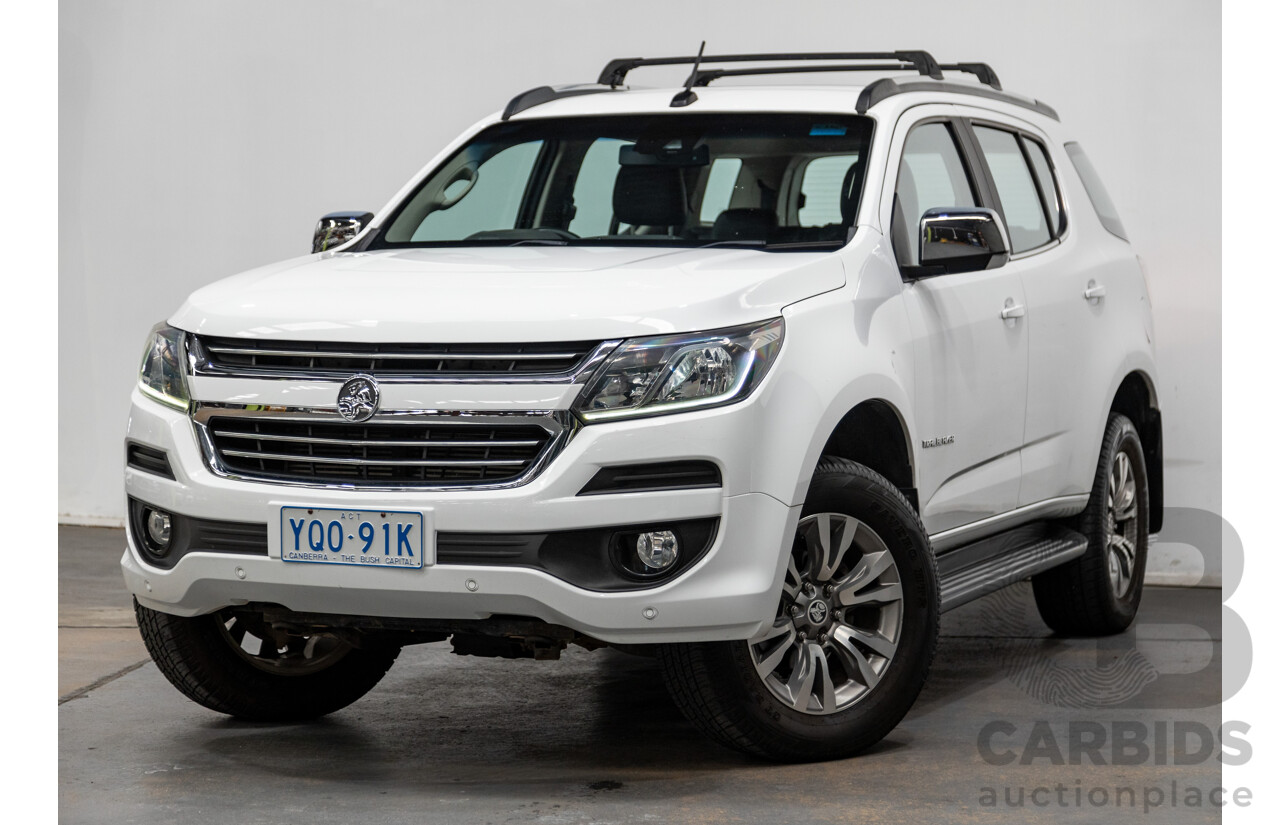 01/2017 Holden Trailblazer LTZ (4x4) RG MY17 4d Wagon Summit White Turbo Diesel 2.8L - 7 Seater