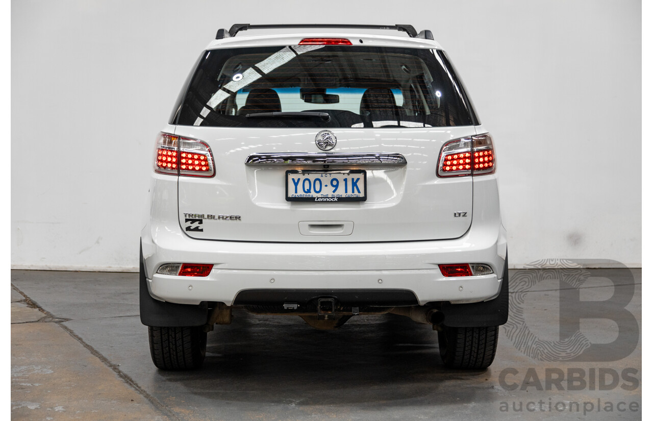 01/2017 Holden Trailblazer LTZ (4x4) RG MY17 4d Wagon Summit White Turbo Diesel 2.8L - 7 Seater