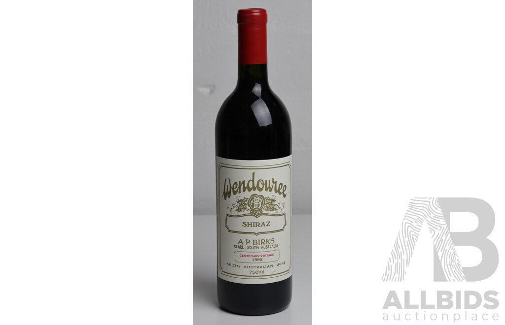 A.P Birks Wendouree Centenary Vintage Shiraz Vintage 1996