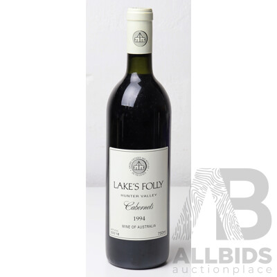 Lake's Folly Hunter Valley Cabernet Vintage 1994