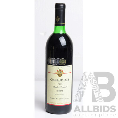 Chateau Reynella McLaren Vale Basket Press Shiraz Vintage 1993