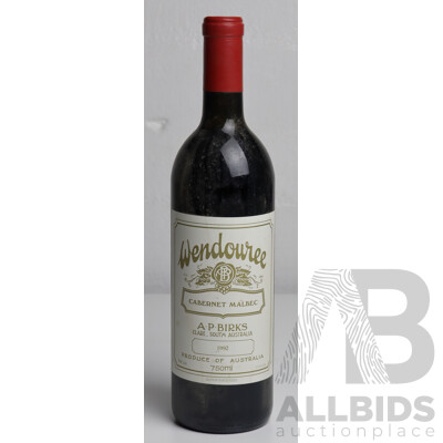 A.P Birks Wendouree Cabernet Malbec Vintage 1991