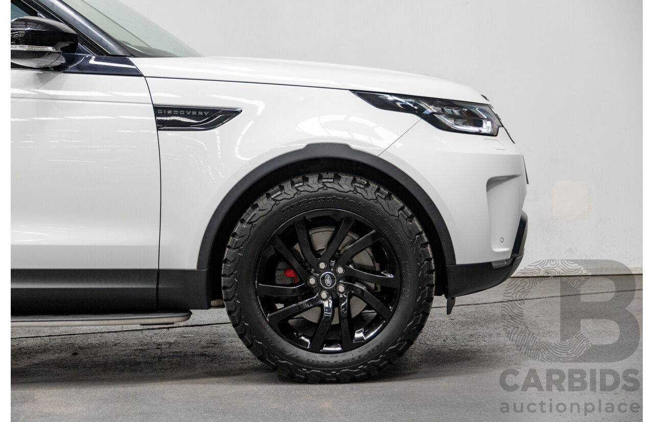 12/2017 Land Rover Discovery SD4 HSE Series 5 (4x4) L462 4d Wagon Fuji White Twin Turbo Diesel 2.0L