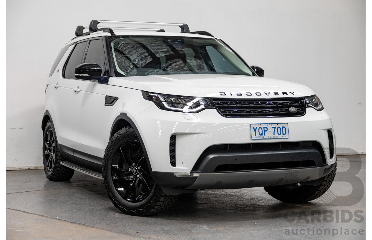 12/2017 Land Rover Discovery SD4 HSE Series 5 (4x4) L462 4d Wagon Fuji White Twin Turbo Diesel 2.0L