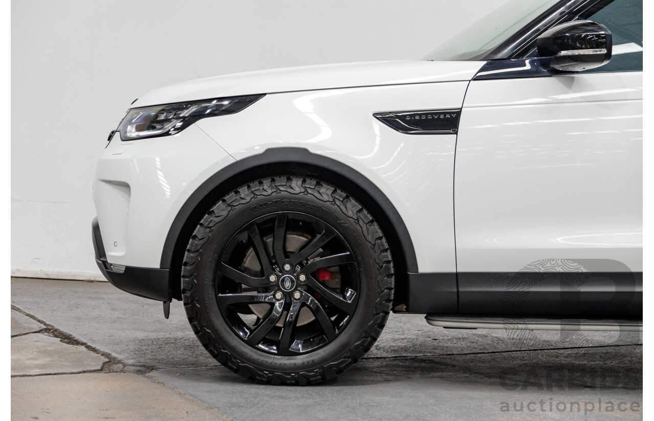 12/2017 Land Rover Discovery SD4 HSE Series 5 (4x4) L462 4d Wagon Fuji White Twin Turbo Diesel 2.0L