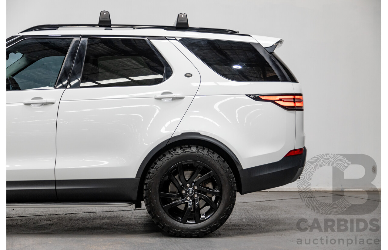 12/2017 Land Rover Discovery SD4 HSE Series 5 (4x4) L462 4d Wagon Fuji White Twin Turbo Diesel 2.0L