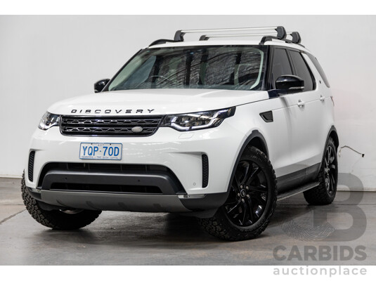 12/2017 Land Rover Discovery SD4 HSE Series 5 (4x4) L462 4d Wagon Fuji White Twin Turbo Diesel 2.0L