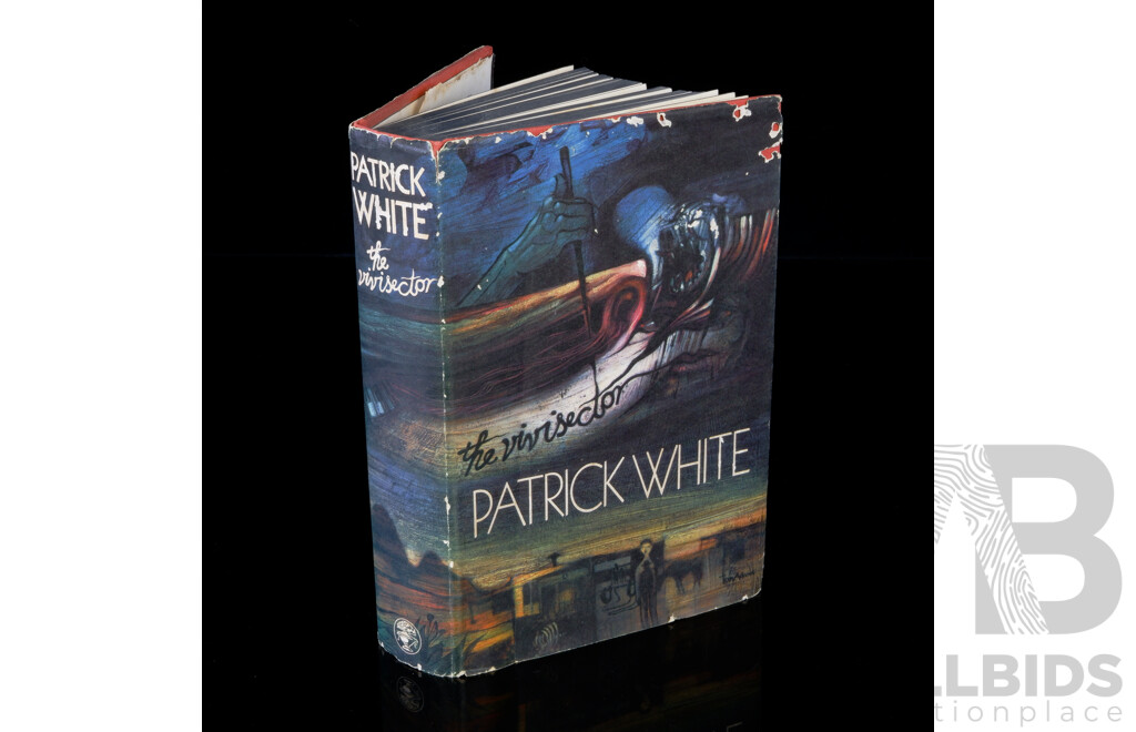 First UK Edition, The Vivisector, Patrick White, Jonathan Cape, 1970, Hardcover with Dust Jacket