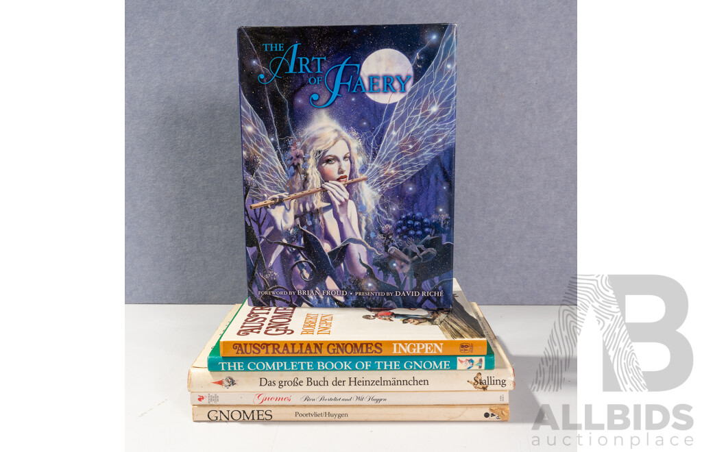 Collection Books Realting to Gnomes & Fairys