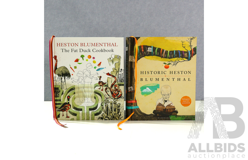 Two Cooking Books by Heston Blumenthal