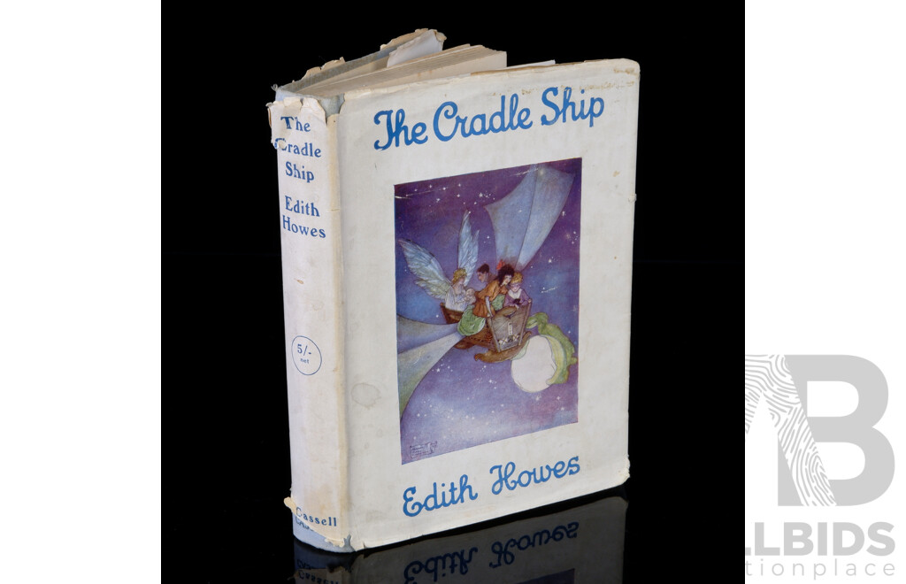 The Cradle Ship, Edith Howes, Cassell & CO, 1941, Hardcover with Dust Jacket