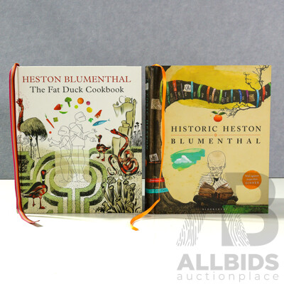 Two Cooking Books by Heston Blumenthal