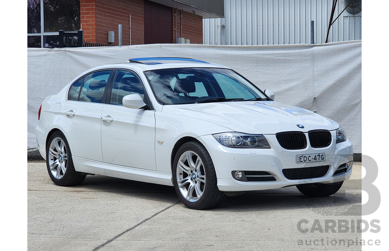 1/2011 Bmw 3 20d Lifestyle E90 MY10 4d Sedan White 2.0L