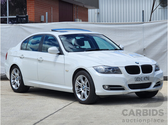 1/2011 Bmw 3 20d Lifestyle E90 MY10 4d Sedan White 2.0L