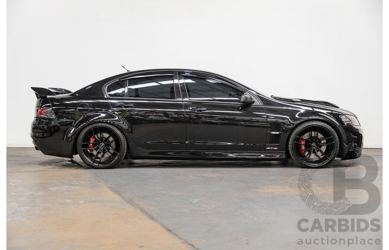 6/2007 Holden HSV GTS VE Series Build Number #1480 4d Sedan Phantom Black V8 6.0L - Harrop Supercharged