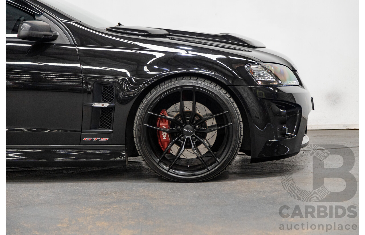 6/2007 Holden HSV GTS VE Series Build Number #1480 4d Sedan Phantom Black V8 6.0L - Harrop Supercharged