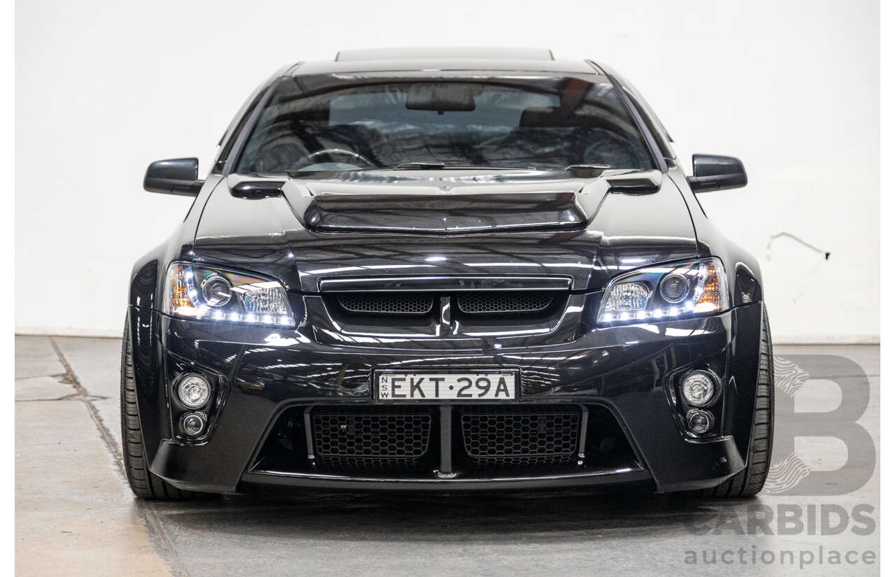 6/2007 Holden HSV GTS VE Series Build Number #1480 4d Sedan Phantom Black V8 6.0L - Harrop Supercharged