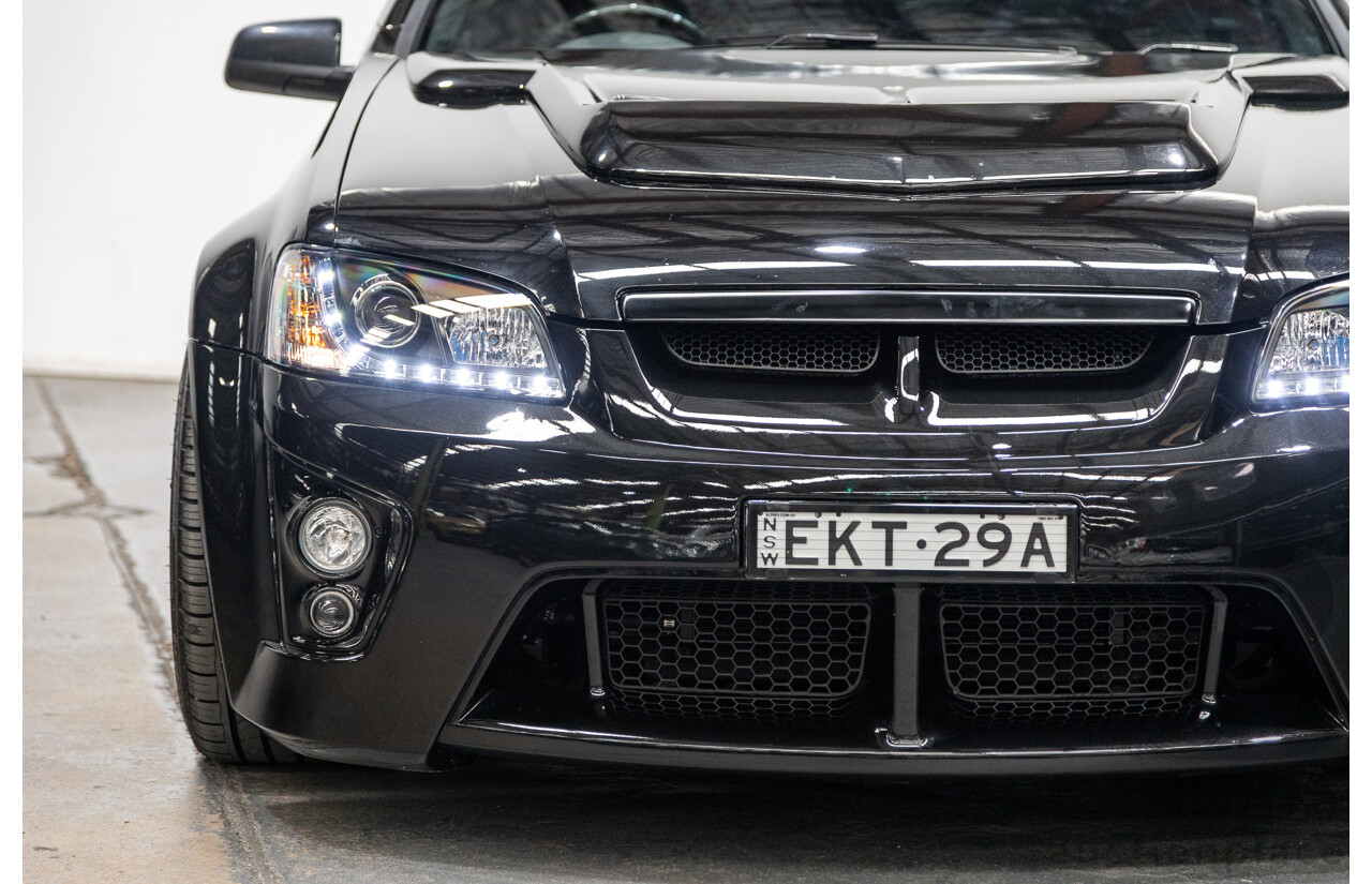 6/2007 Holden HSV GTS VE Series Build Number #1480 4d Sedan Phantom Black V8 6.0L - Harrop Supercharged