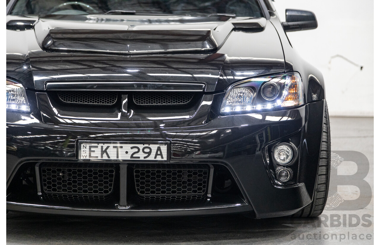 6/2007 Holden HSV GTS VE Series Build Number #1480 4d Sedan Phantom Black V8 6.0L - Harrop Supercharged