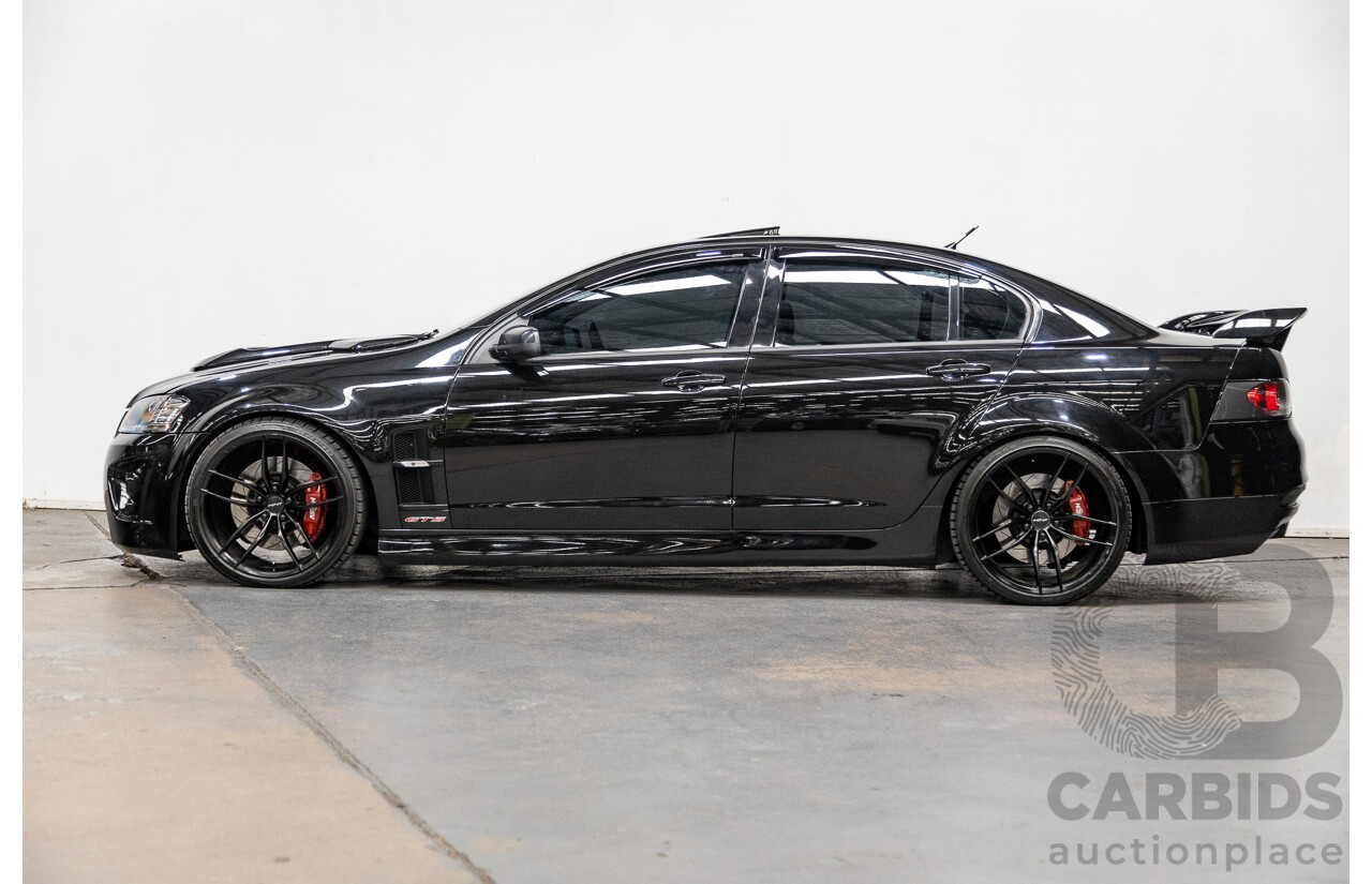 6/2007 Holden HSV GTS VE Series Build Number #1480 4d Sedan Phantom Black V8 6.0L - Harrop Supercharged