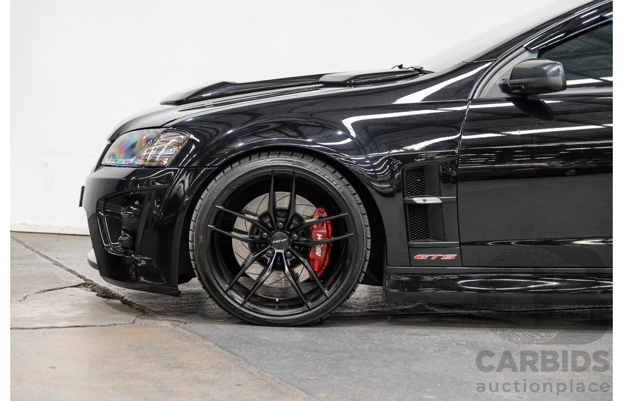 6/2007 Holden HSV GTS VE Series Build Number #1480 4d Sedan Phantom Black V8 6.0L - Harrop Supercharged