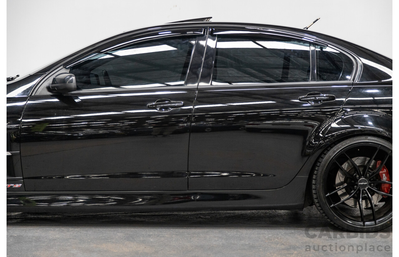 6/2007 Holden HSV GTS VE Series Build Number #1480 4d Sedan Phantom Black V8 6.0L - Harrop Supercharged