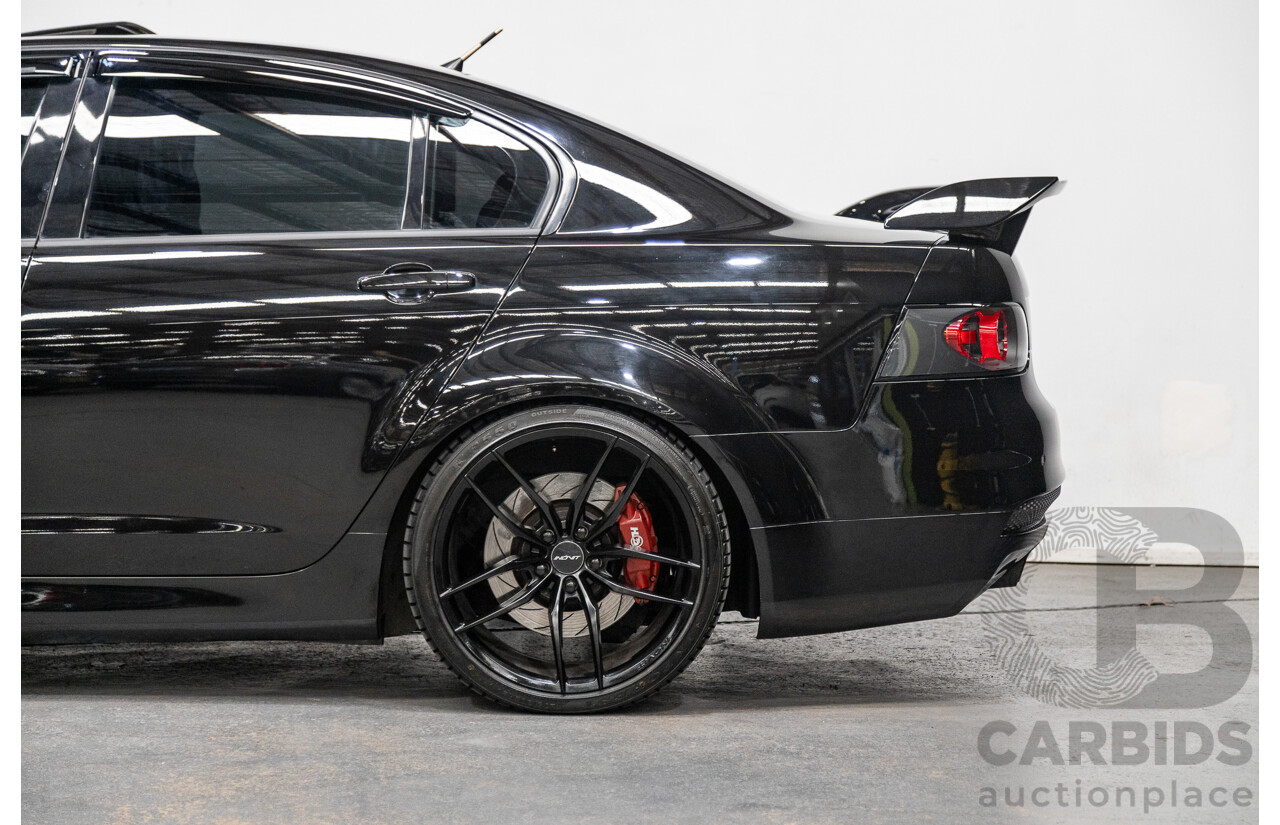 6/2007 Holden HSV GTS VE Series Build Number #1480 4d Sedan Phantom Black V8 6.0L - Harrop Supercharged