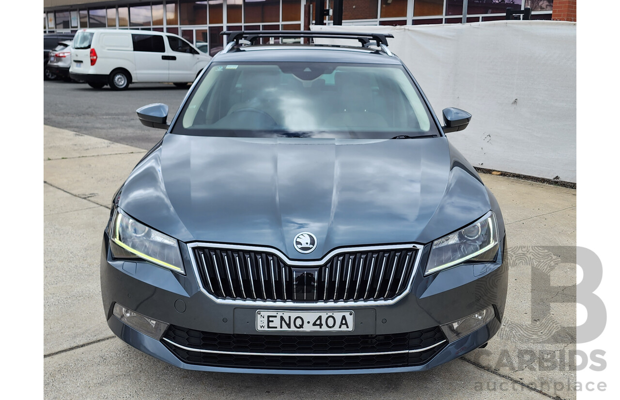 11/2016 Skoda Superb 162 TSI FWD NP MY17 4D Wagon Grey 2.0L