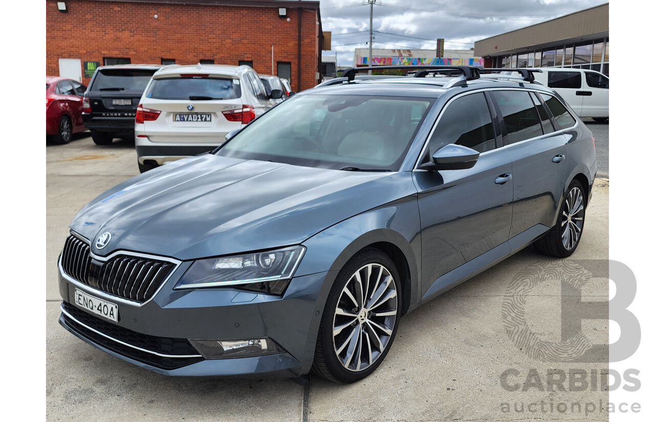 11/2016 Skoda Superb 162 TSI FWD NP MY17 4D Wagon Grey 2.0L