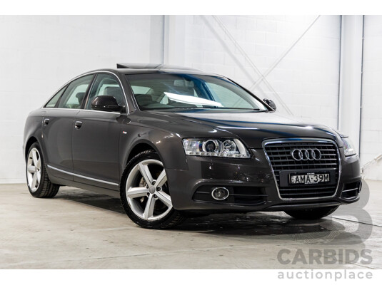 6/2011 Audi A6 S-Line 2.0 TFSI 4F MY09 4d Sedan Dakota Grey Metallic Turbo 2.0L