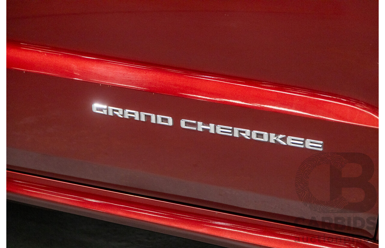 12/2014 Jeep Grand Cherokee SRT 8 (4x4) WK MY15 4d Wagon Deep Cherry Red Crystal Pearl V8 6.4L