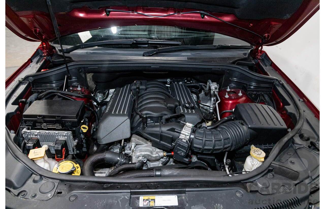 12/2014 Jeep Grand Cherokee SRT 8 (4x4) WK MY15 4d Wagon Deep Cherry Red Crystal Pearl V8 6.4L