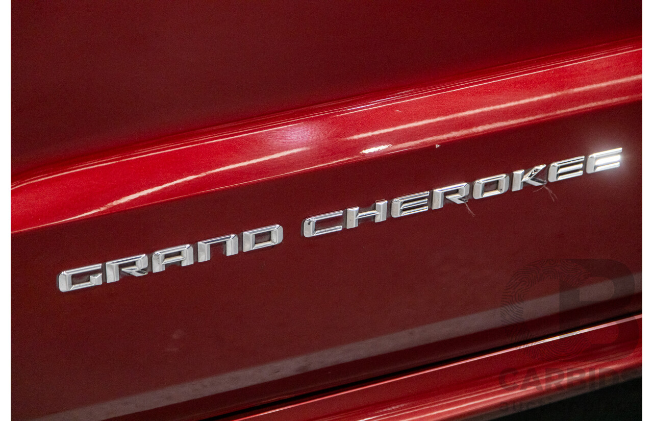 12/2014 Jeep Grand Cherokee SRT 8 (4x4) WK MY15 4d Wagon Deep Cherry Red Crystal Pearl V8 6.4L