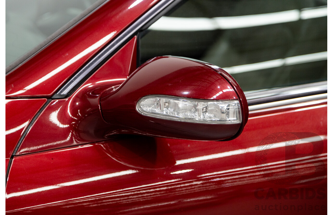 3/2009 Mercedes Benz CLK280 Avantgarde AMG Package C209 07 Upgrade 2d Cabriolet Thulite Red Metallic V6 3.0L