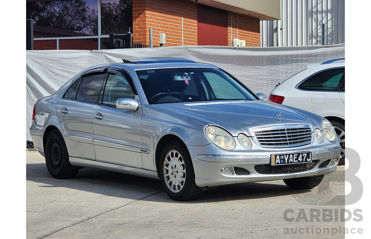 6/2004 Mercedes-Benz E240 Elegance 211 4d Sedan Silver 2.6L