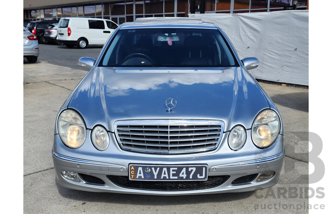 6/2004 Mercedes-Benz E240 Elegance 211 4d Sedan Silver 2.6L