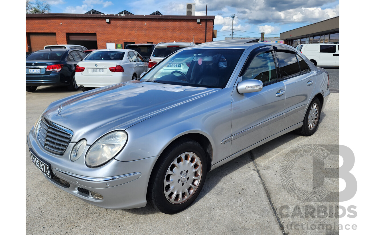 6/2004 Mercedes-Benz E240 Elegance 211 4d Sedan Silver 2.6L