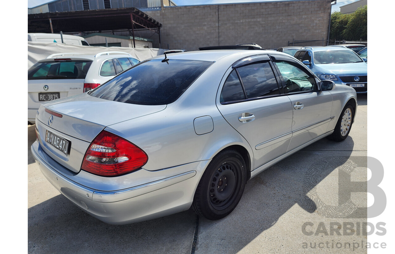 6/2004 Mercedes-Benz E240 Elegance 211 4d Sedan Silver 2.6L