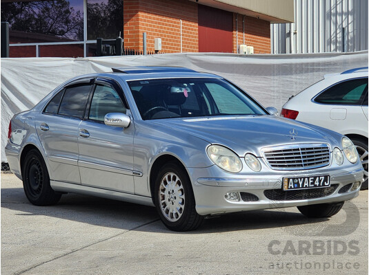 6/2004 Mercedes-Benz E240 Elegance 211 4d Sedan Silver 2.6L