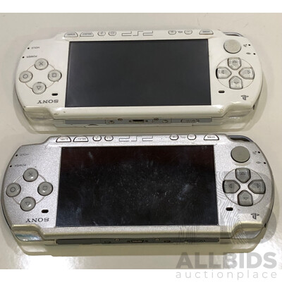 Sony PSP Consoles - Lot of Two