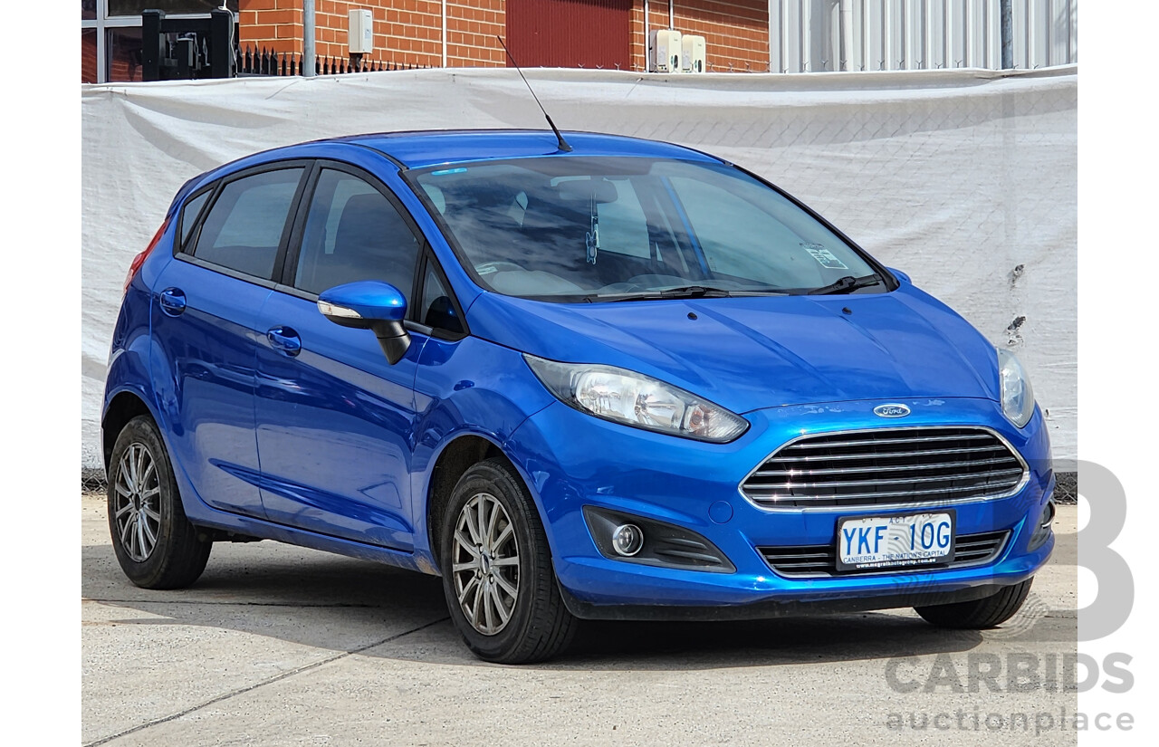 10/2014 Ford Fiesta Trend WZ 5d Hatchback Blue 1.5L