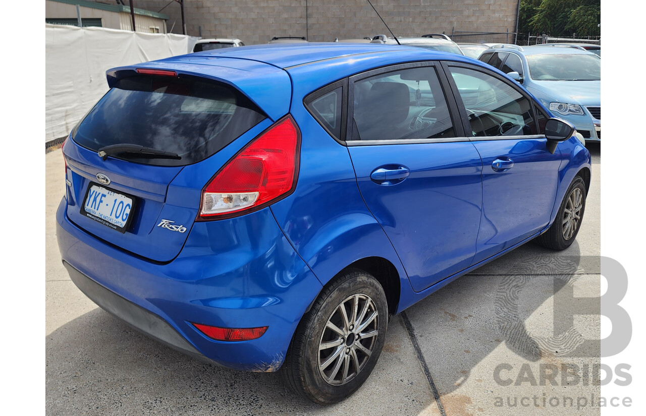 10/2014 Ford Fiesta Trend WZ 5d Hatchback Blue 1.5L