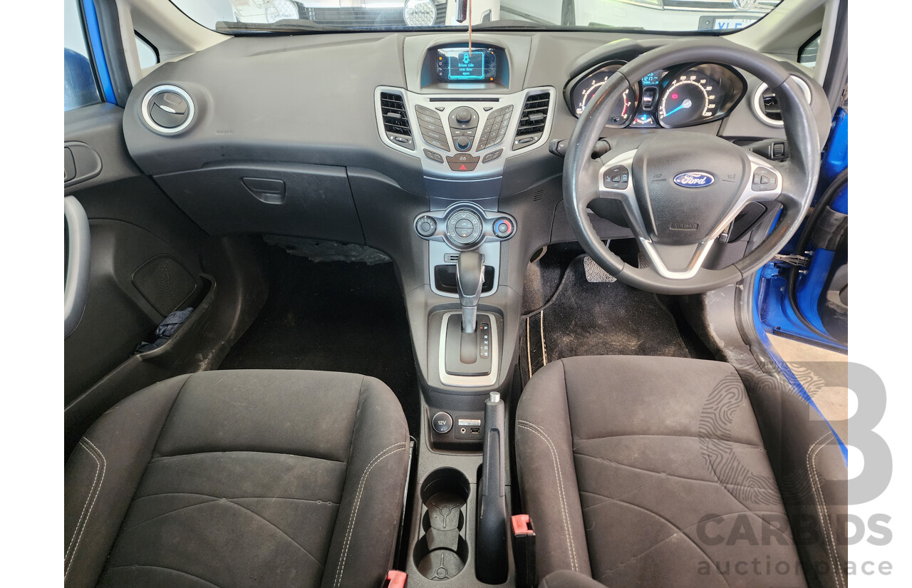 10/2014 Ford Fiesta Trend WZ 5d Hatchback Blue 1.5L