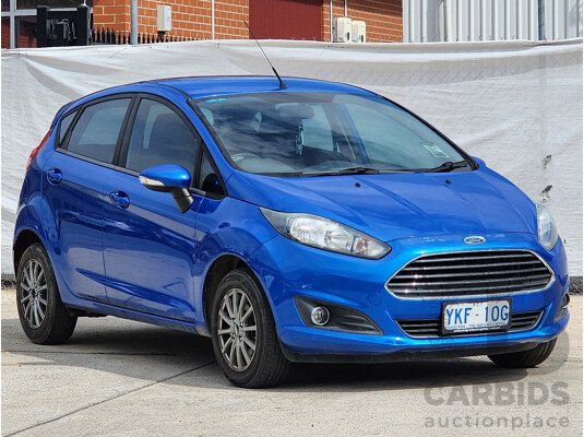 10/2014 Ford Fiesta Trend WZ 5d Hatchback Blue 1.5L