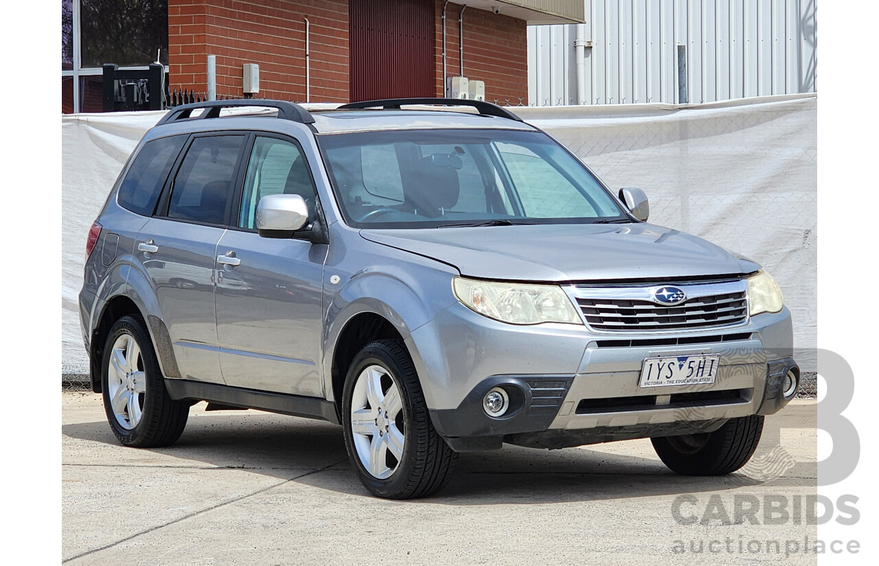 3/2010 Subaru Forester XS Premium MY10 4d Wagon Silver Or Chrome 2.5L