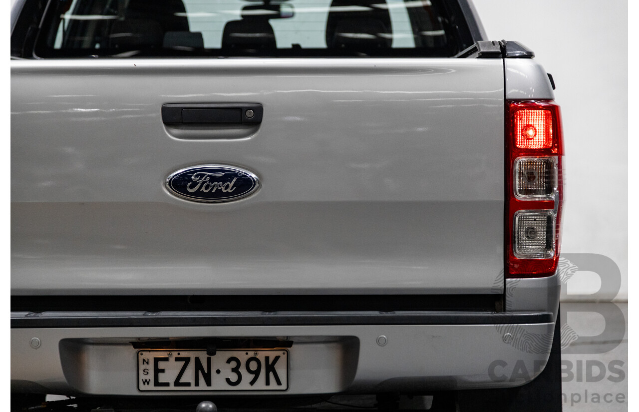 3/2013 Ford Ranger XL 3.2 (4x4) PX Dual Cab Utility Highlight Silver Turbo Diesel 3.2L