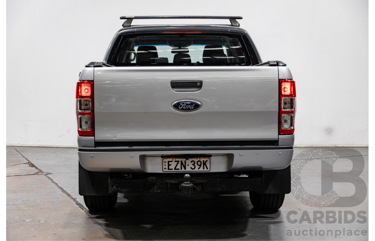 3/2013 Ford Ranger XL 3.2 (4x4) PX Dual Cab Utility Highlight Silver Turbo Diesel 3.2L