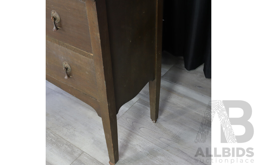 Silky Oak Elavated Sideboard