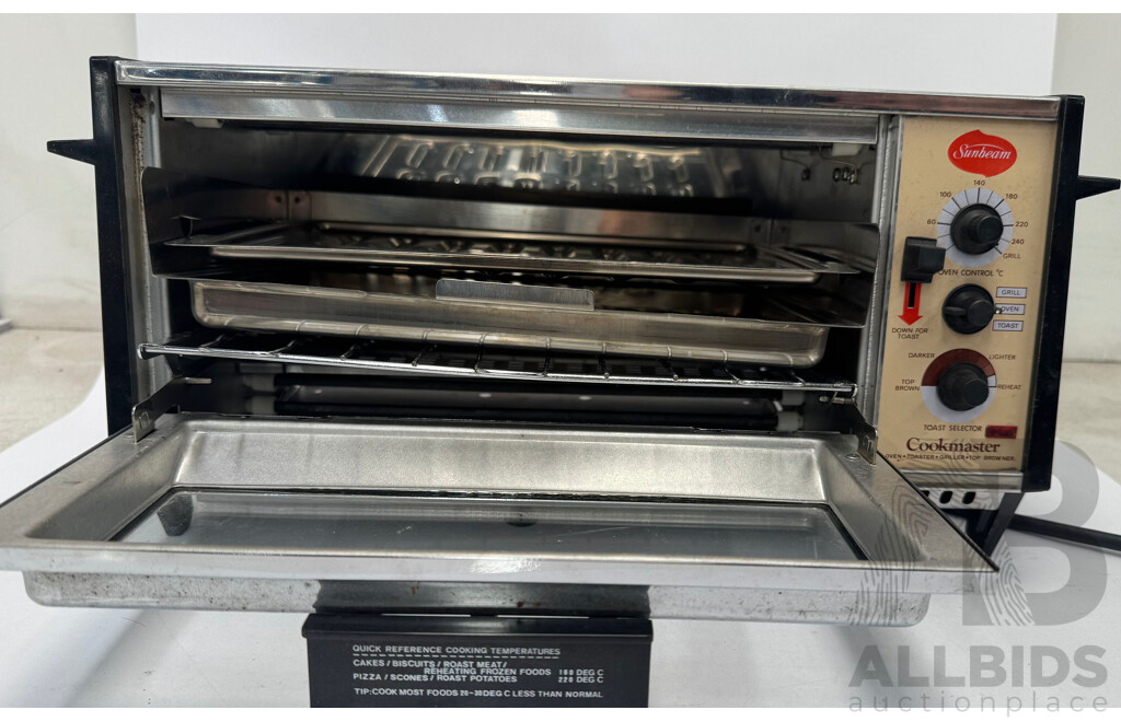 Lumina Food Heating Tray and Sunbeam Cookmaster