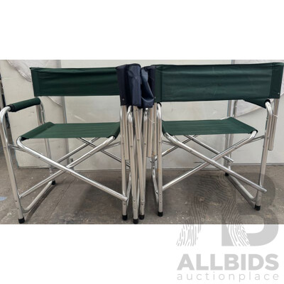 Foldable Camping Chairs - Lot of 3